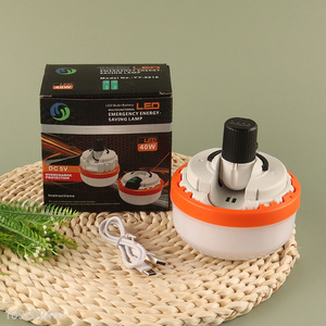 New Product DC 5V 40W Type C Rechargeable Led Emergency Lamp for Indoor Outdoor