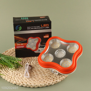 Factory Supply DC 5V 150W Solar Type C Rechargeable Led Emergency Lamp Flood Light