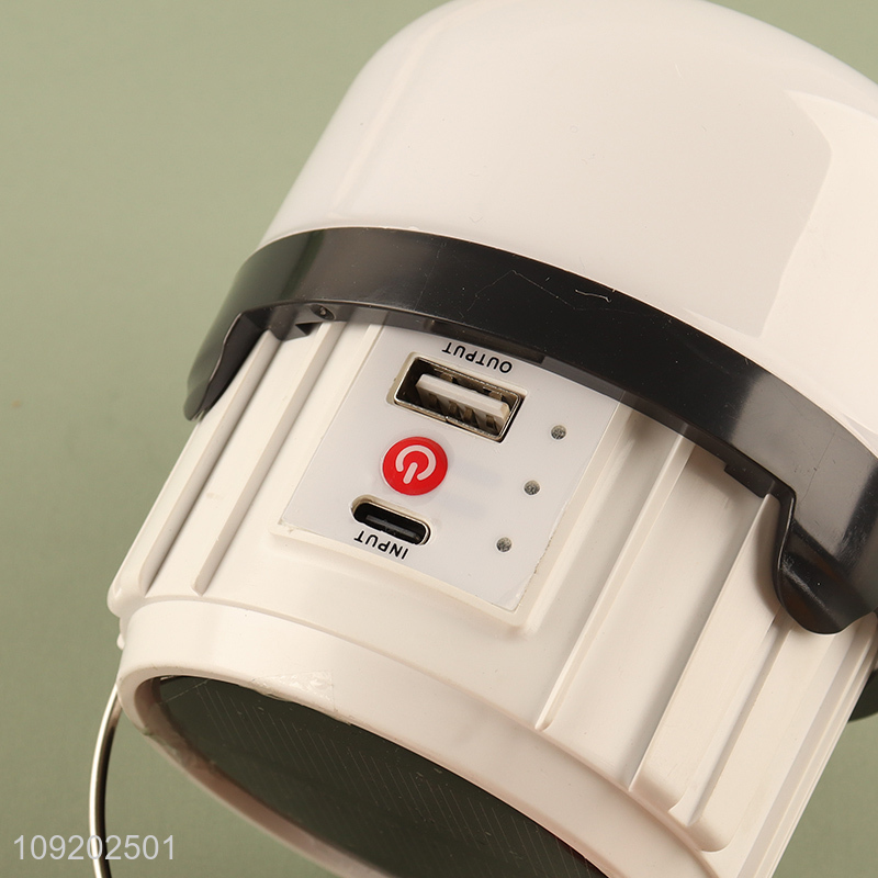 Online Wholesale 30W Portable Retractable Solar Usb Rechargeable Led Emergency Light