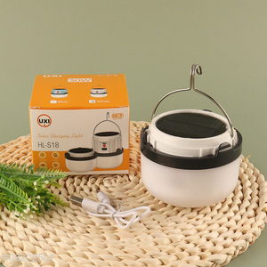 Online Wholesale 30W Portable Retractable Solar Usb Rechargeable Led Emergency Light