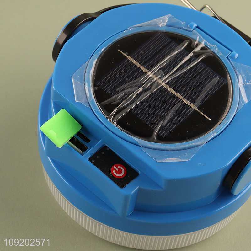 China Imports 200W Solar Type C Rechargeable Led Camping Lamp Led Emergency Lamp