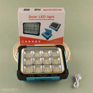 New Arrival Solar Usb Rechargeable Led Flood Light Super Bright Led Emergency Light