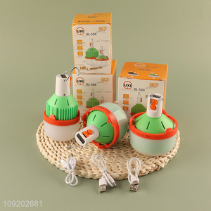 Factory Supply 9 15 25 30 40 50W Retractable Usb Rechargeable Outdoor Led Emergency Light