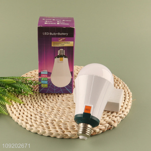 China Imports 15W Rechargeable Emergency Battery LED Light Bulb Multi-Function Led Emergency Light