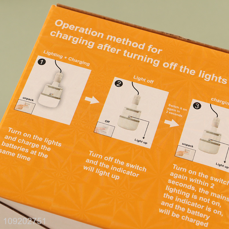 Factory Price AC85-265V 30W Retractable Led Emergency Light High Brightness Led Camping Light