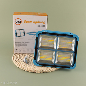 Online Wholesale Solar Type C Rechargeable Led Emergency Light Outdoor Led Working Light