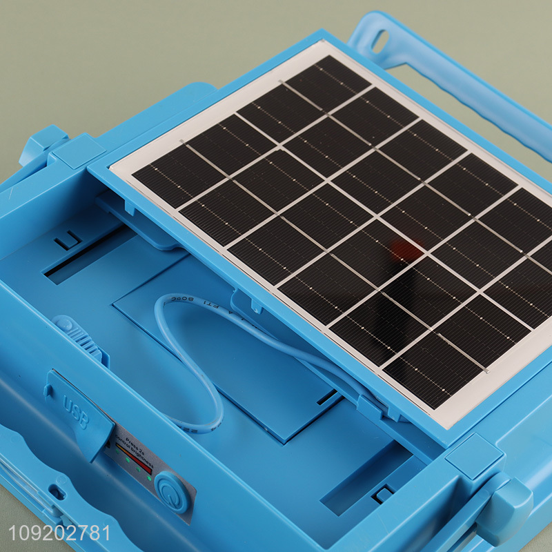 Online Wholesale Solar Type C Rechargeable Led Emergency Light Outdoor Led Working Light