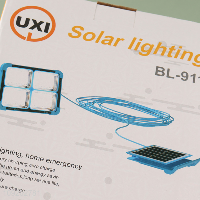 Online Wholesale Solar Type C Rechargeable Led Emergency Light Outdoor Led Working Light