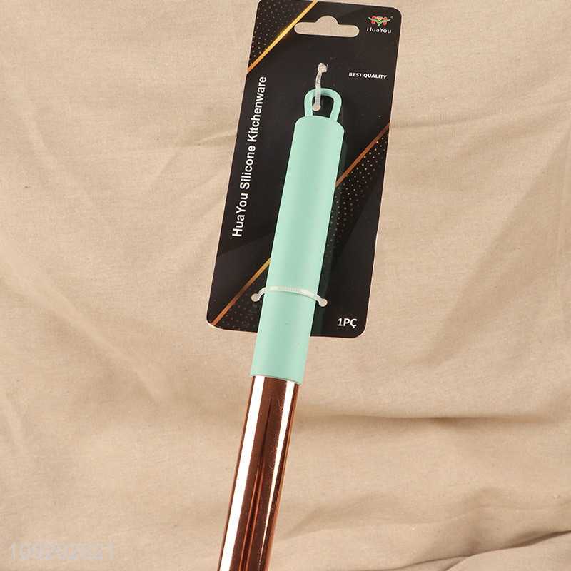 Hot selling long handle home kitchen utensil soup ladle wholesale