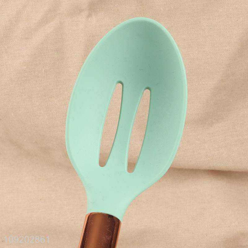 Popular products nylon kitchen utensil slotted ladle for household