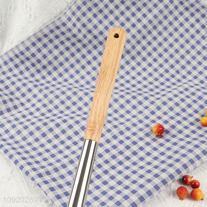 Hot products wooden handle non-stick cooking spatula for kitchen utensil