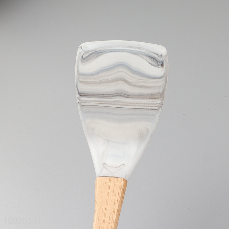 Good quality non-stick silicone cooking kitchen utensil spatula for sale