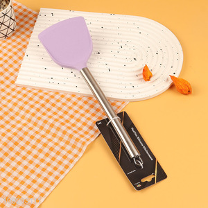 China supplier non-stick kitchen utensil silicone cooking spatula