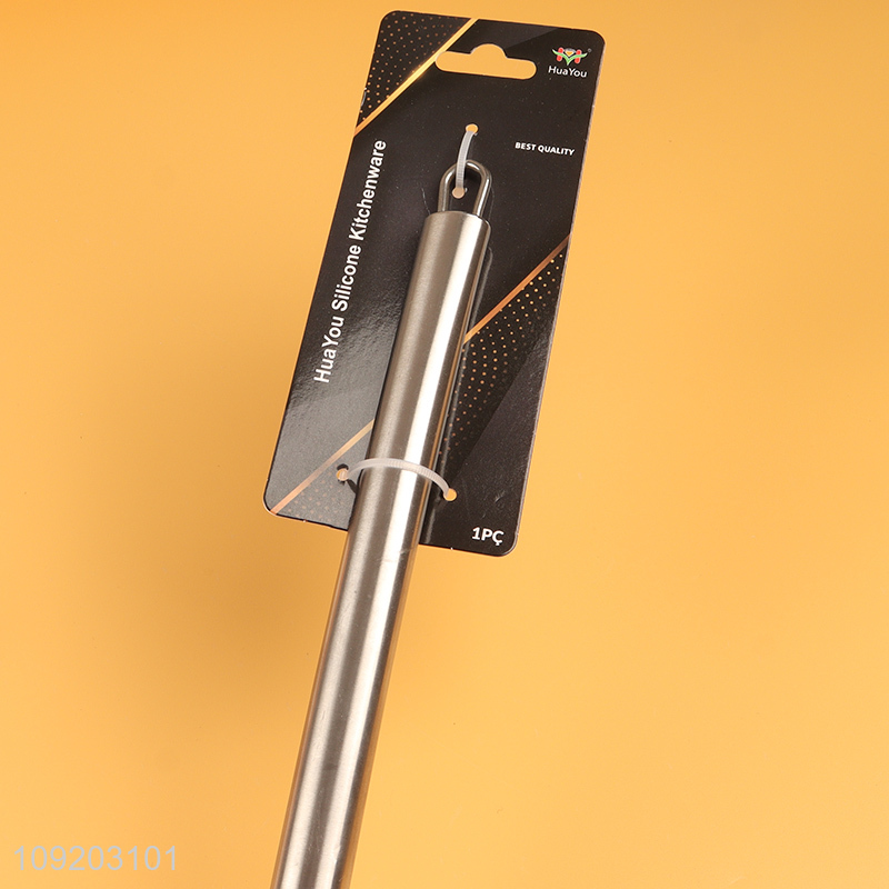 Low price home kitchen utensil cooking skimmer with stainless steel handle