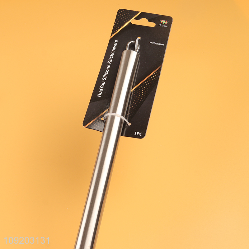 Best quality silicone kitchen utensil cooking slotted spatula for sale