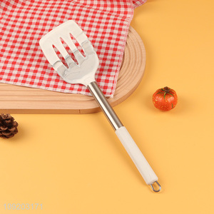 China wholesale silicone non-stick cooking slotted spatula for home