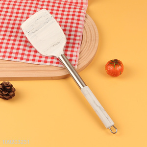 Top products non-stick silicone cooking spatula with stainless steel handle