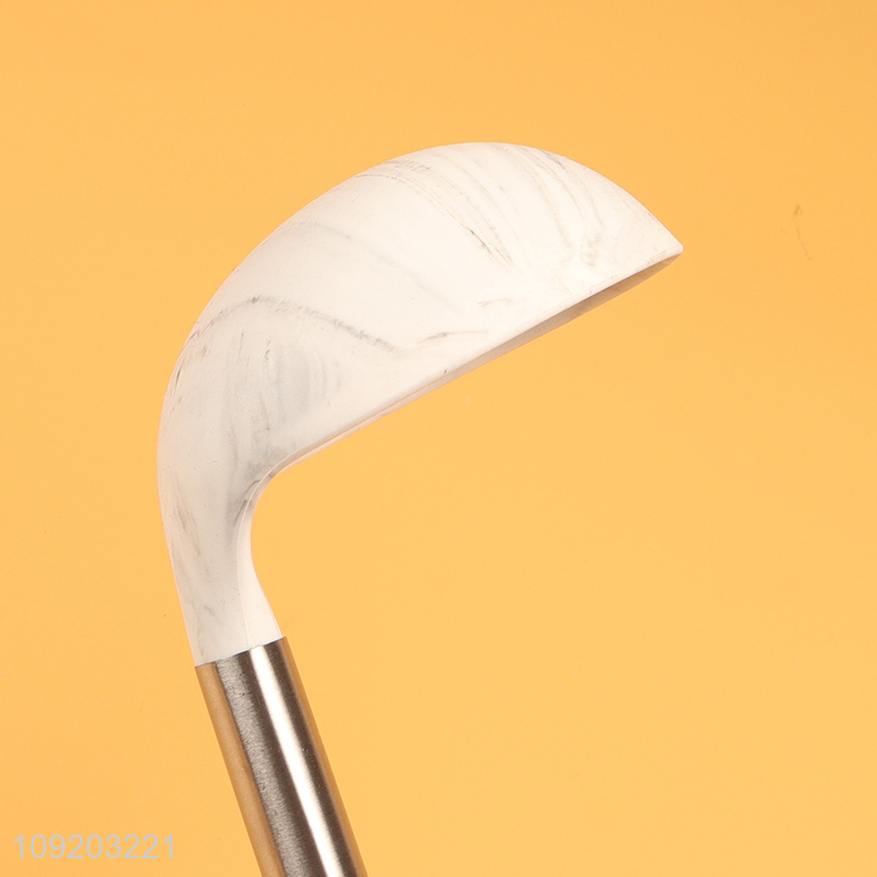 Hot products long handle silicone kitchen utensil soup ladle for sale