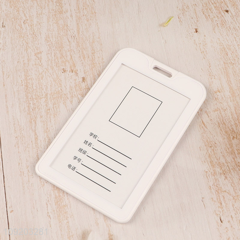 New arrival portable card holder retractable reel lanyard