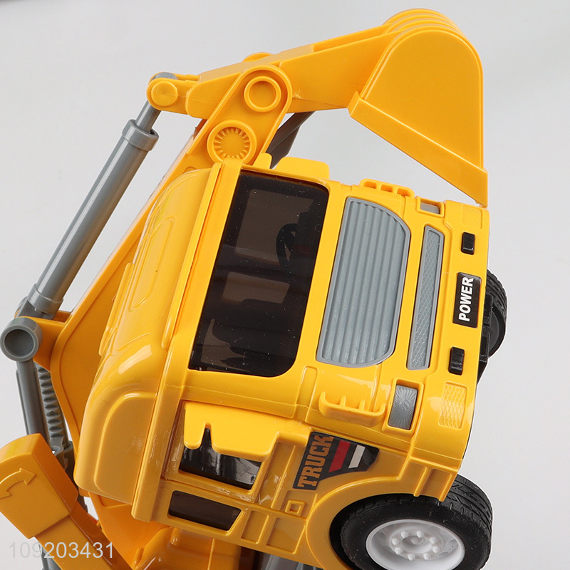 New arrival 8pcs inertia fire engine truck spray truck toys for kids