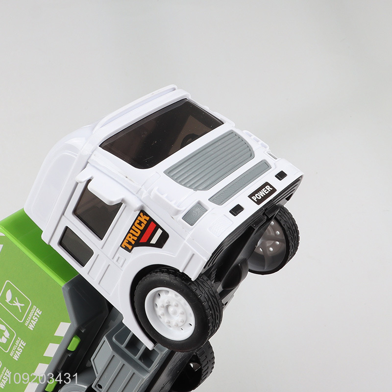 New arrival 8pcs inertia fire engine truck spray truck toys for kids