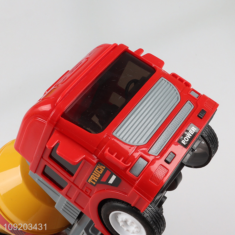 New arrival 8pcs inertia fire engine truck spray truck toys for kids