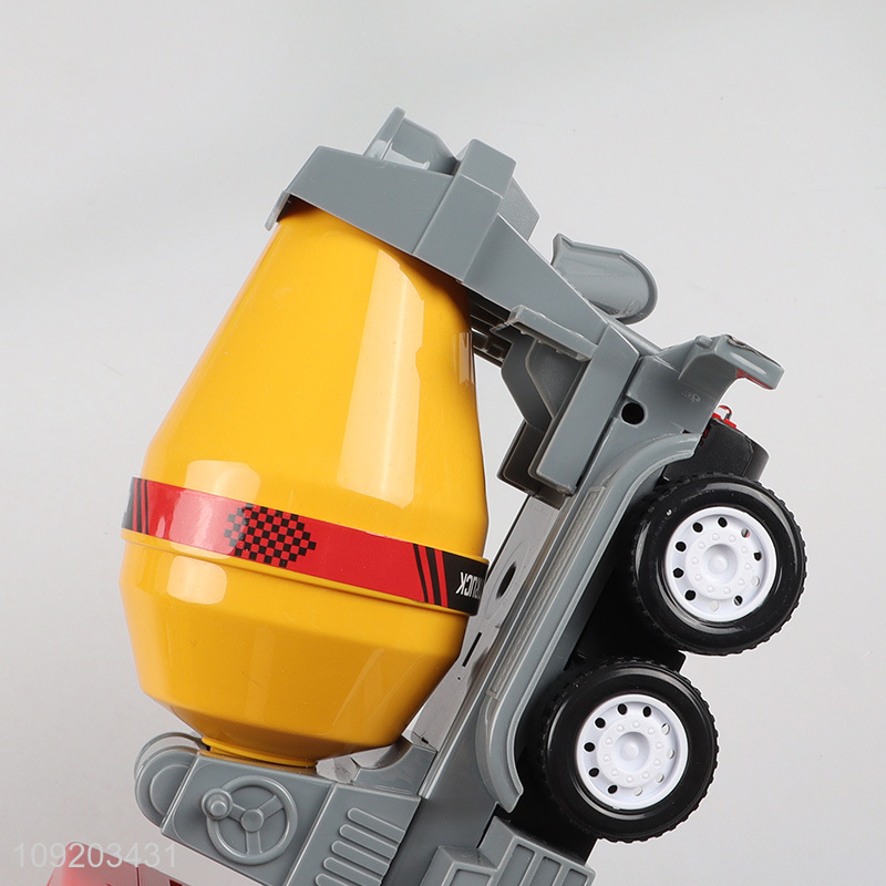 New arrival 8pcs inertia fire engine truck spray truck toys for kids