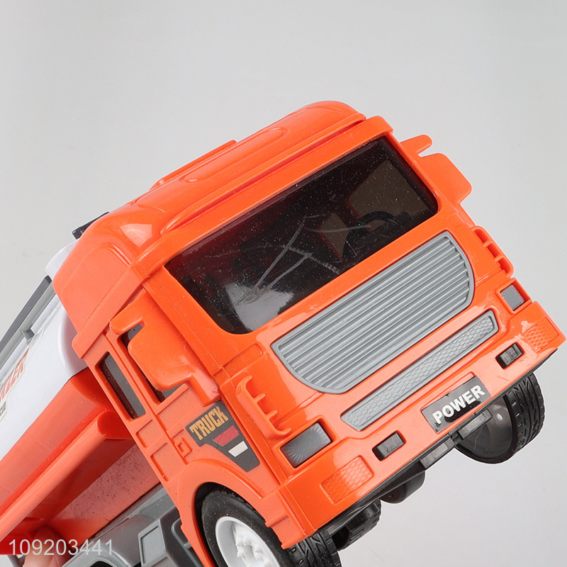 Hot products 8pcs inertia watering truck spray truck toys for children