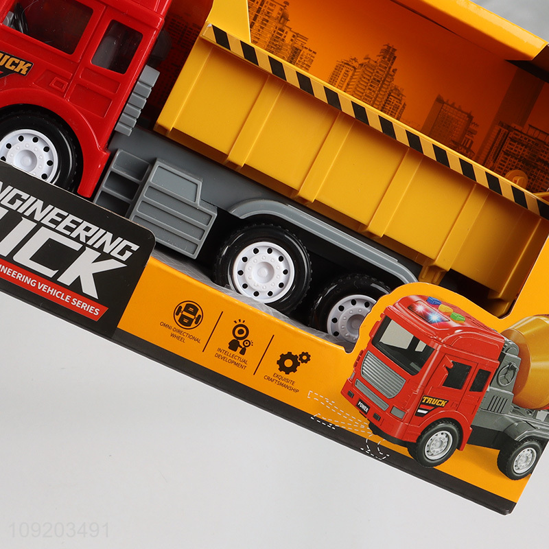 Popular products children truck toys lights music engineering truck toys