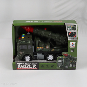 New products funny children music lights military truck toys for sale