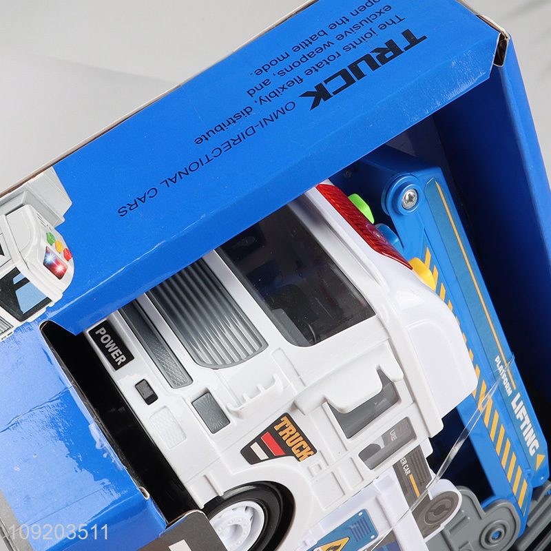 Hot products children police patrol truck with music&lights