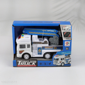 Hot products children police patrol truck with music&lights