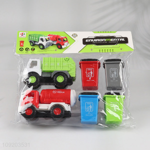 Yiwu market children truck toys environmental recycling truck toys