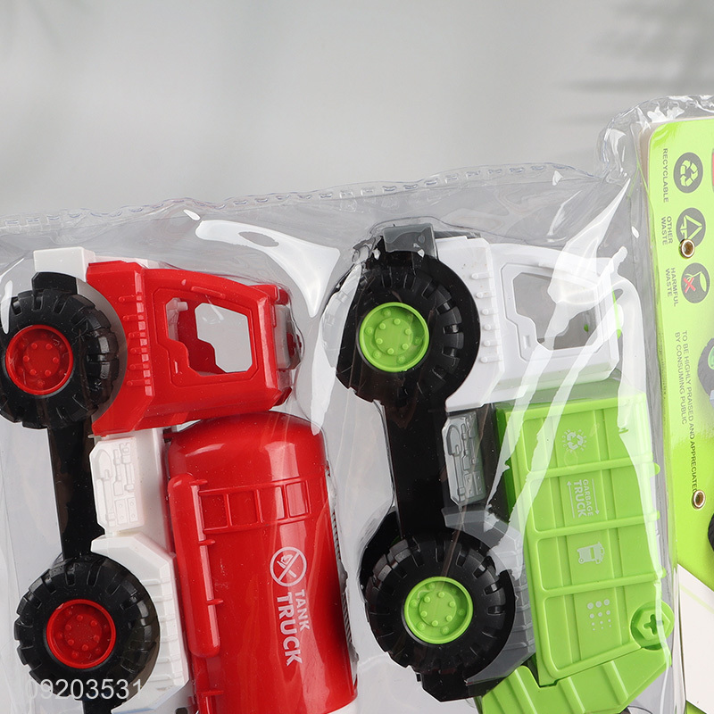 Yiwu market children truck toys environmental recycling truck toys