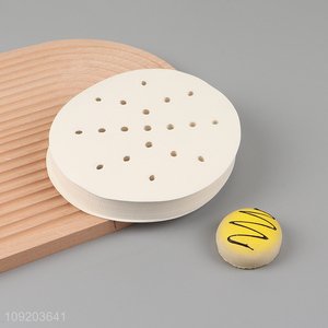China factory 50pcs round kitchen silicone paper steamed paper