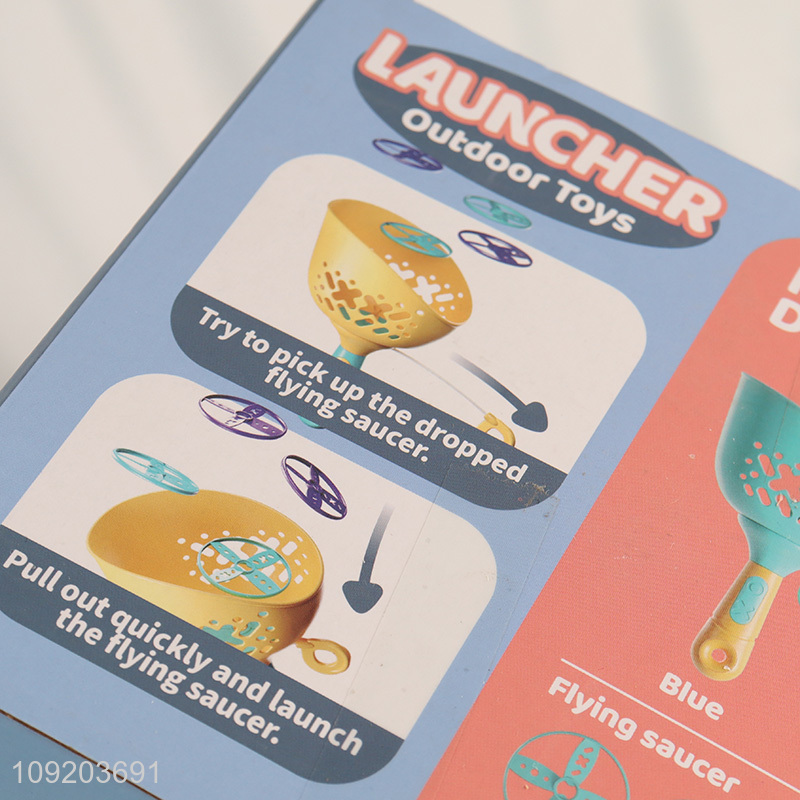 New Arrival Flying Disc Launcher Toys Outdoor Toys for Kids Children