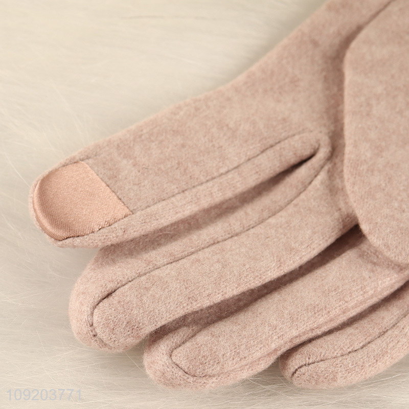 New Arrival Winter Cashemere Gloves Touchscreen Texting Gloves for Women