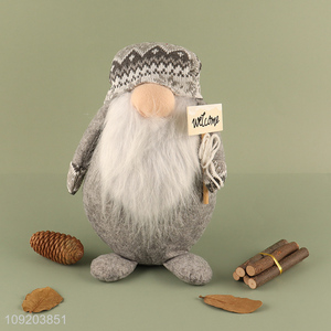 High Quality Plush Christmas Gnome Christmas Tabletop Ornaments Holiday Gifts