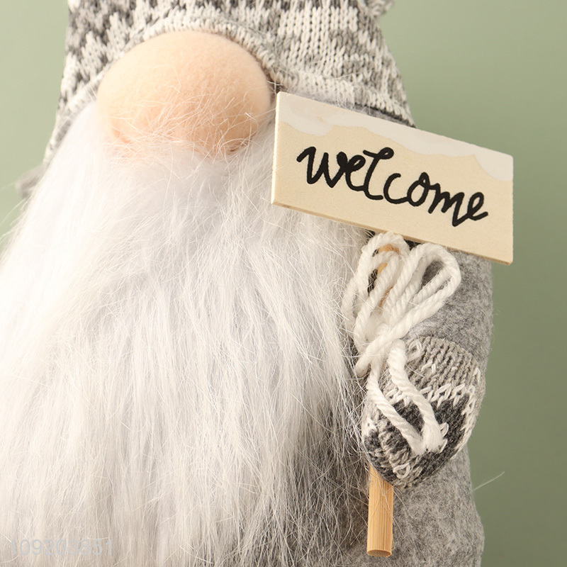 High Quality Plush Christmas Gnome Christmas Tabletop Ornaments Holiday Gifts