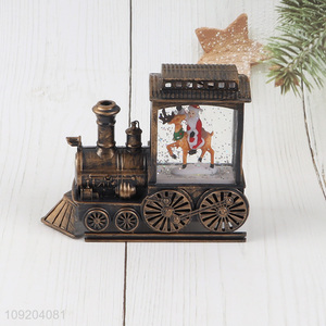 Popular products retro style Christmas glow waterflood decoration night light