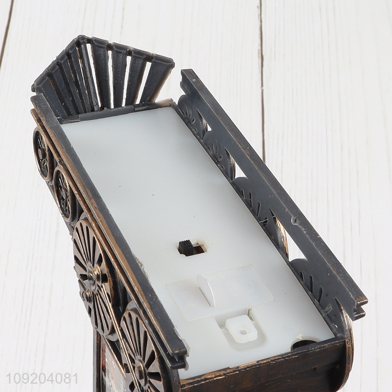 Popular products retro style Christmas glow waterflood decoration night light