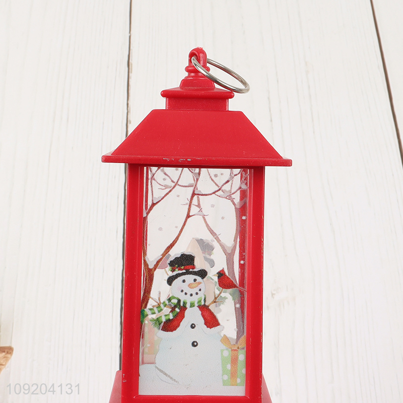 Hot products snowman christmas decoration led wind lights flame lights