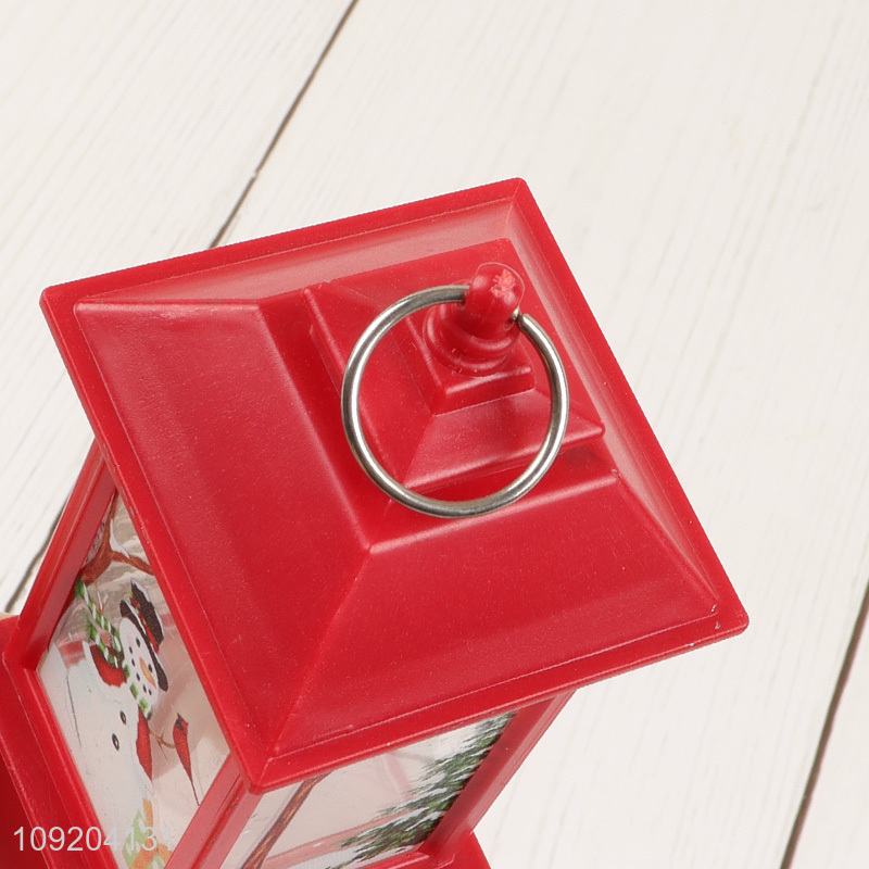 Hot products snowman christmas decoration led wind lights flame lights