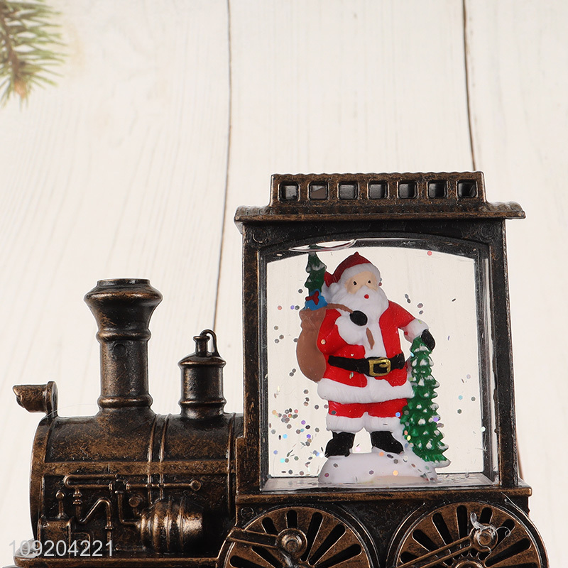 New product retro style Christmas glow waterflood decoration night light christmas decoration