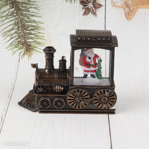 New product retro style Christmas glow waterflood decoration night light christmas decoration