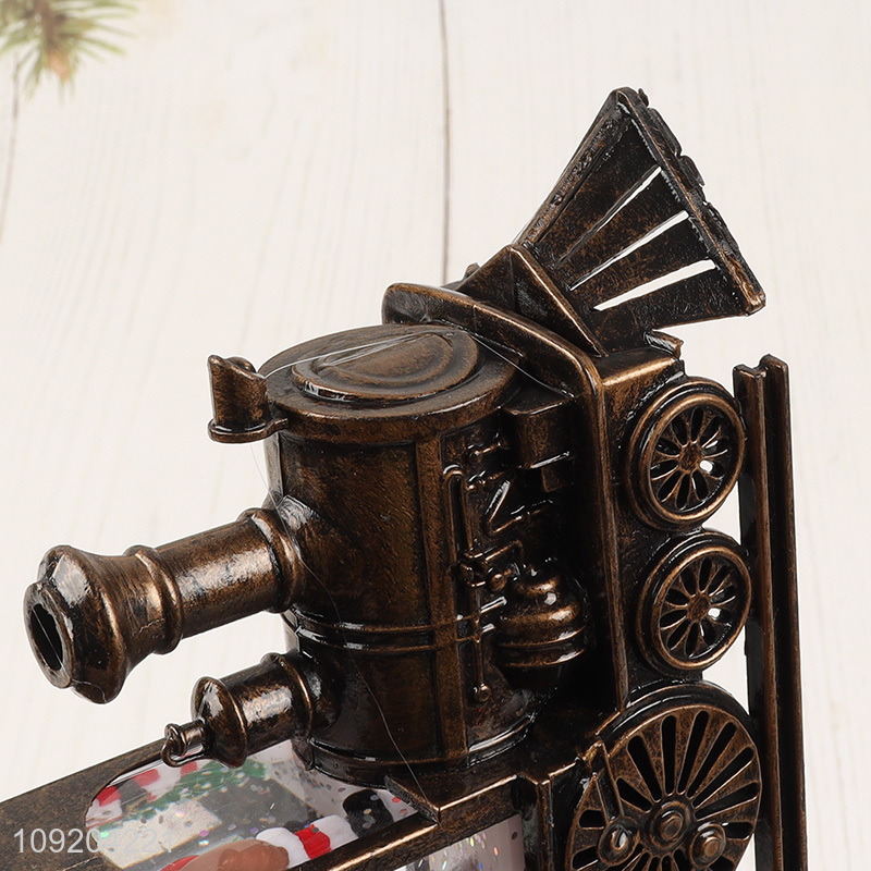 New product retro style Christmas glow waterflood decoration night light christmas decoration