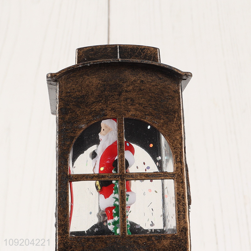 New product retro style Christmas glow waterflood decoration night light christmas decoration