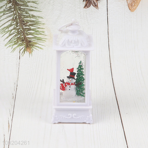 Good selling snowman Christmas glow waterflood led wind lights for christmas decoration
