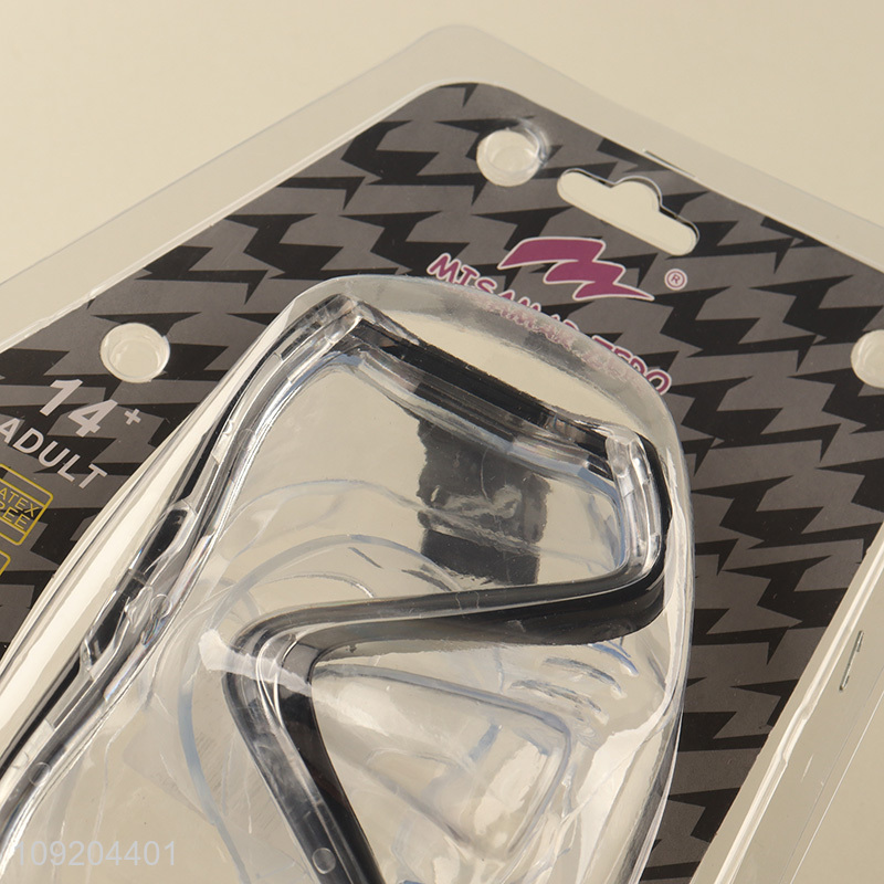 Factory Price Adults Swim Goggles Anti Fog Plastic Diving Goggles