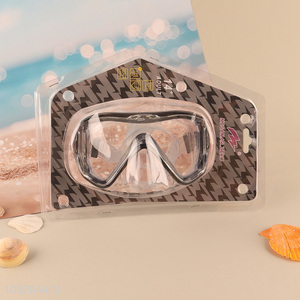 Factory Price Adults Swim Goggles Anti Fog Plastic Diving Goggles